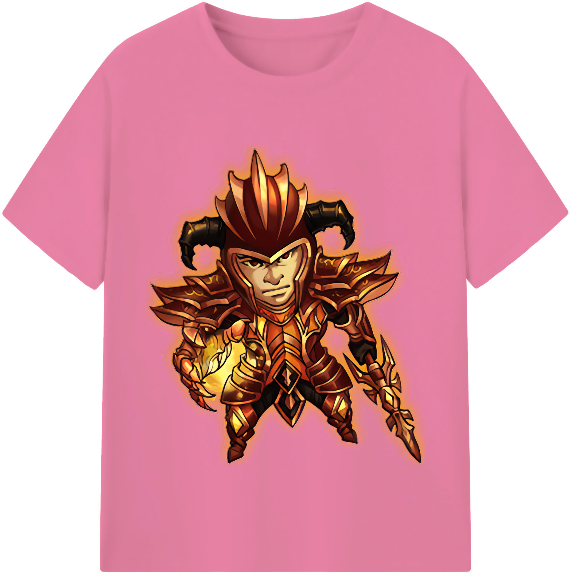 リーグ・オブ・レジェンド League of Legends LOL 綿100％半袖Tシャツ（フロントプリント）